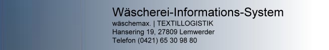 wäschemax. | TEXTILLOGISTIK GmbH